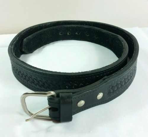 Black holster police belt size 38