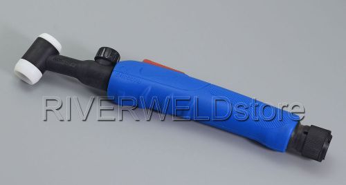 WP-17FV Flexible Valve TIG Welding Torch Head Body Euro-Style Air Cooled 150Amp