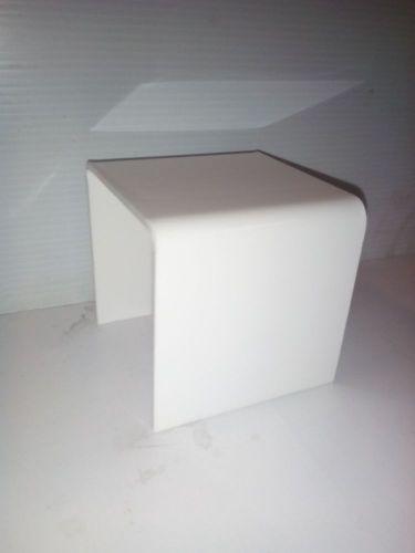 Acrylic display stand / riser white 3 pcs set elegant acrylic 2x2x2 for sale