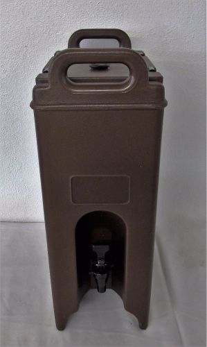 CAMBRO 500LCD INSULATED BEVERAGE CONTAINER/DISPENSER
