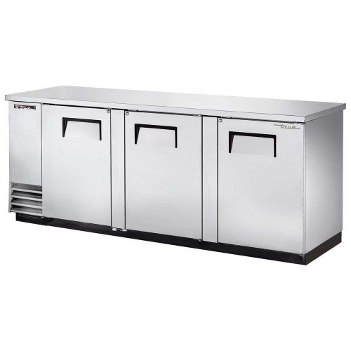 Back bar cooler three-section true refrigeration tbb-4-s (each) for sale