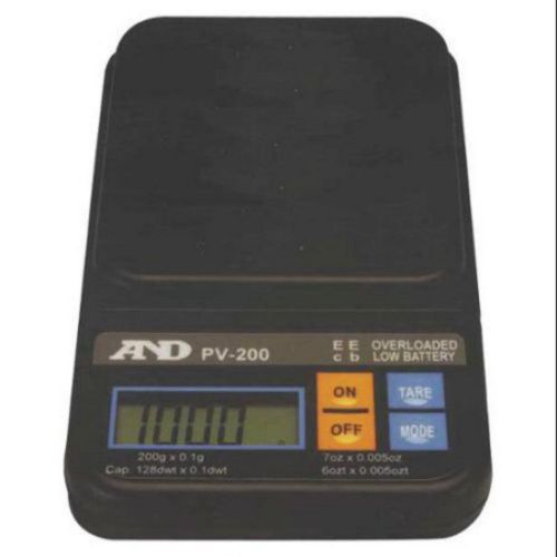A&amp;D WEIGHING  Digetal Pocket Scale, 100gram Capacity Convenient Accurate Fast