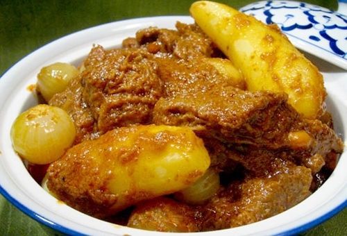 Thai Foods DIY Recipe BEEF MASSAMUN Step Cooking Kitchen Gadgets Tools Menu