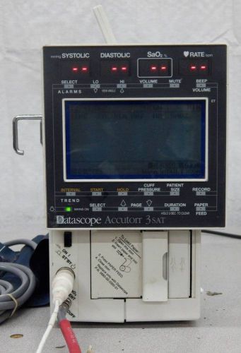 Datascope accutorr 3sat, 3, 4 series patient monitor for sale
