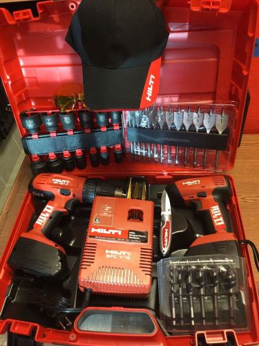 HILTI SF 121 &amp; SIW 121-A DRILL SET, EXCELLENT CONDITION, FREE EXTRAS, FAST SHIP
