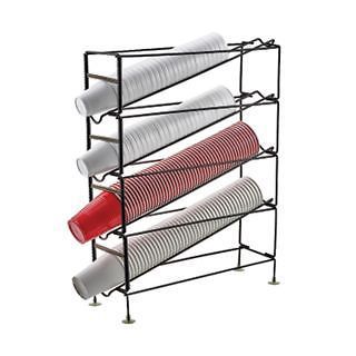 Winco CDR-4, 4-Tiered Cup Dispensing Rack