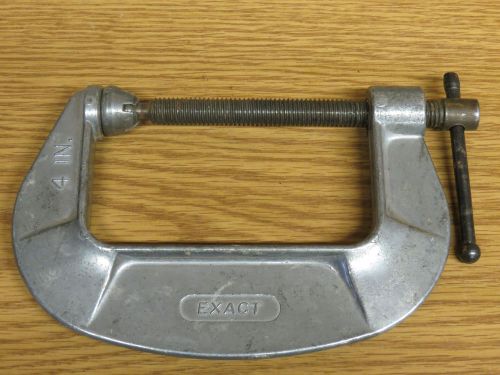 Vintage Exact 4” Aluminum C Clamp lot 3