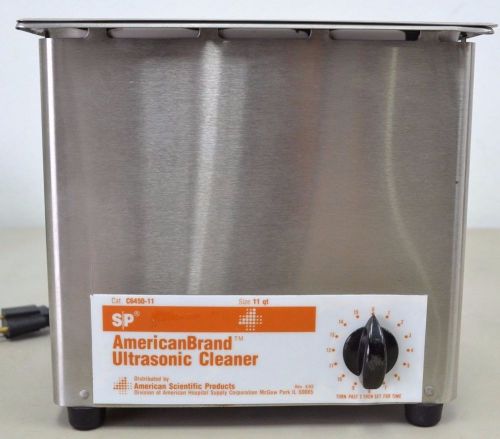 American brand ultrasonic cleaner model 4.6 120v 50/60 cycles 11 qt (11766) for sale