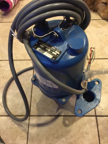 GOULDS PUMPS  WS1034BHS SUBMERSIBLE PUMP 1 HP 460V NEW CONDITION NO BOX