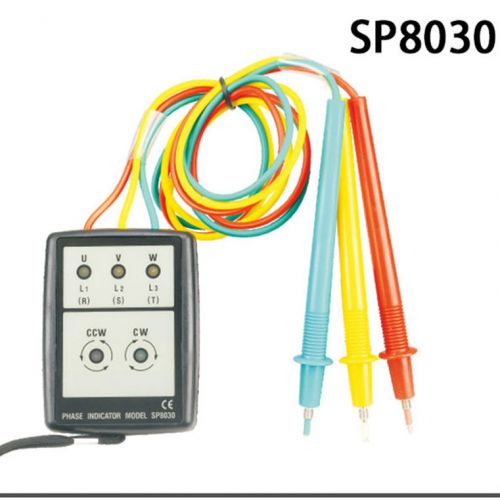 Smart digital phase rotation with led indicator tester meters sp8030 dh for sale