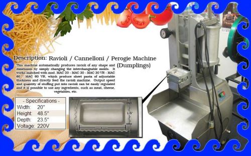 Ravioli / Cannelloni / Perogie Machine