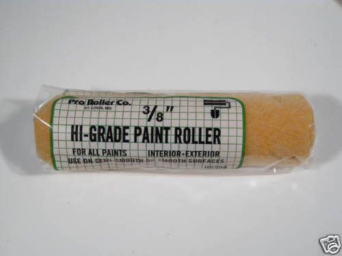 Paint Roller Cover 3/8&#034; x 9&#034; Hi Grade Polyester USA