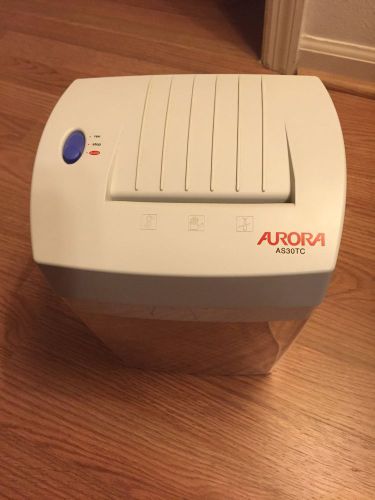 L@@K ! AURORA Desktop Paper Shredder - Model AS30TC