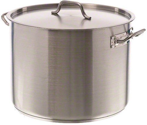 Update International (SPS-40) 40 Qt Induction Ready Stainless Steel Stock Pot