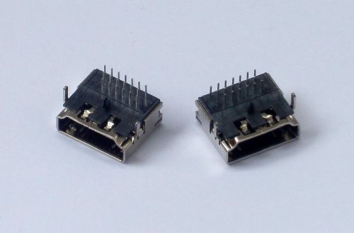 1pcs hdmi 19pin female dip socket connector 3 rows hw-hd-13 for sale