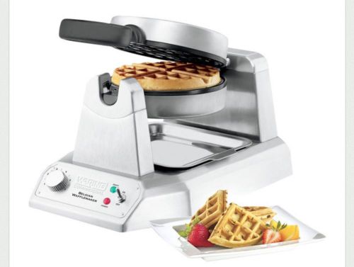Waring ww180 single belgian waffle iron / maker - 120v -retail $329 for sale