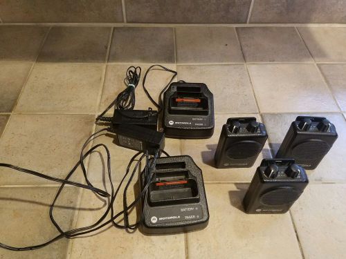 3-Motorola Minitor V, fire/ems pagers