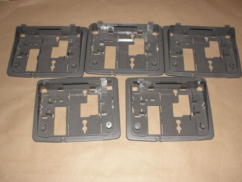 Lot of (5) Avaya Lucent 6416D+M 6424D+M Gray Stands Wall Mount 848219127 30450