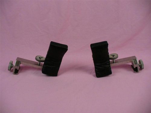 Profex or operating table shoulder boards supports pair trendelenburg w/ pads for sale