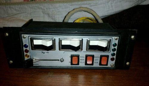 Unitrol Omega 9000 Series Federal Signal Police Lightbar Controller NICE