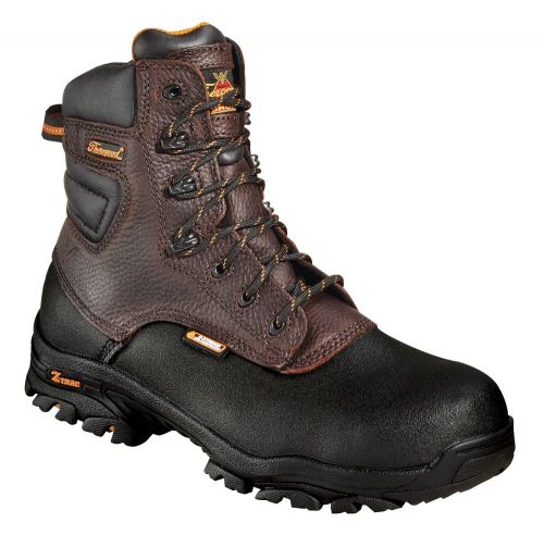 Thorogood Z-Trac Size 13W Work Boots, Men&#039;s, Brown, Steel Toe