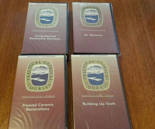 Gordon Christensen Dental Video (New) Sealed  Four B8