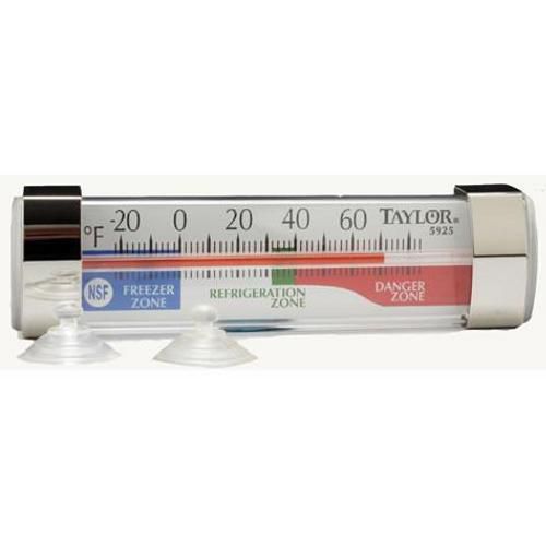 NSF Taylor Classic Refrigerator Freezer Tube Thermometer  # 05925 Non-Mercury
