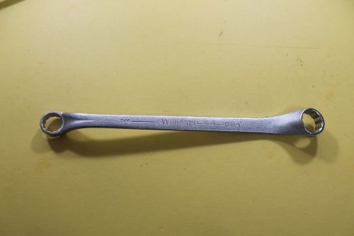 Nos williams 8731a box end wrench 3/4&#034; - 7/8&#034; made in usa (wr.14c.h.7a) $32 for sale