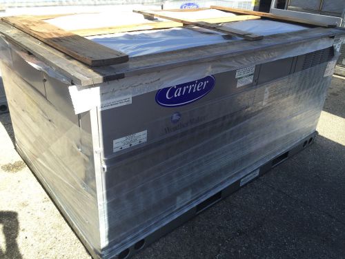Carrier 5 ton packaged unit gas/elec 208/230v 3ph economizer smk detector 48tc for sale