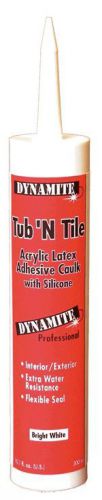 CAULK,TUB/TILE WHITE 5.5 OZ