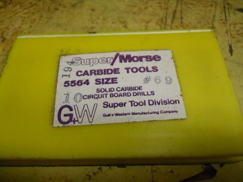 soper morse carbide 5564 size 369 circuit board drill bit