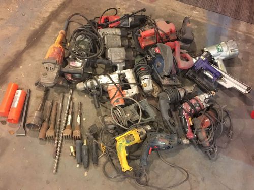 Lot of power/air tools for sale