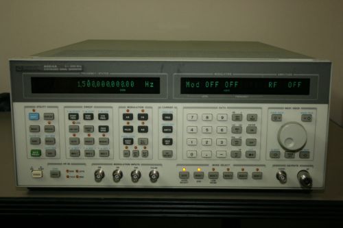 HP 8664A Opt 001, Opt 008 Signal Generator 100kHz-3GHz Calibrated, Warranty