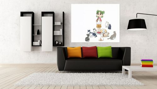Yotsuba!,Wall Art,Canvas Print,HD,Decal,Banner,Anime