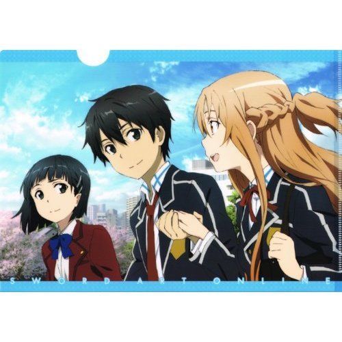 Clear File Sword Art Online A. Gathering in Uniforms Movic Japan