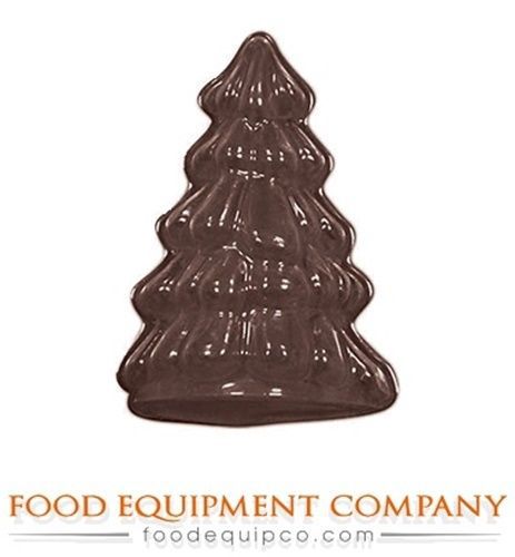 Paderno 47866-23 Chocolate Mold tree 3.75&#034; L x 3-1/8&#034; W x 1.5&#034; H 2 per sheet