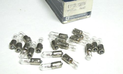 NIB.. Telemecanique Miniature Bulbs/Lamps # DL-1-GA006  (Qty of 20)   VI-155