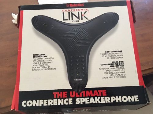 US Robotics Speakerphone Conference Link CS1000 New Open Box