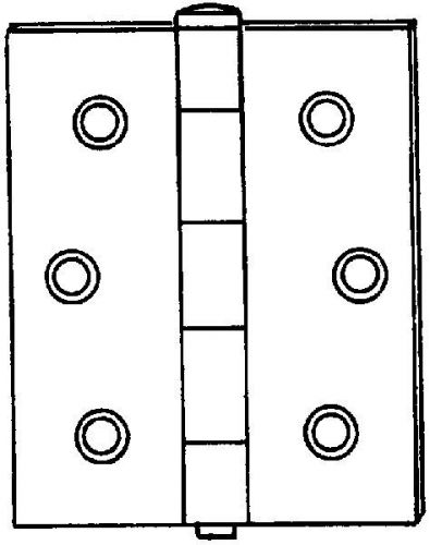 HINGE,V129 STORM DOOR BE BRS