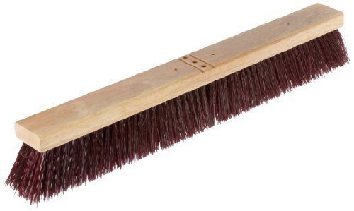 Weiler 44587 polypropylene coarse sweeping broom without wood handle, 2-1/2&#034; 24&#034; for sale