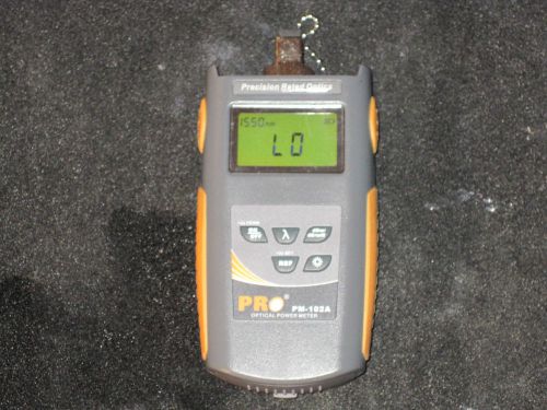 Precision Rated Optics PM-102A Optical Power Meter Fiber Optic Meter