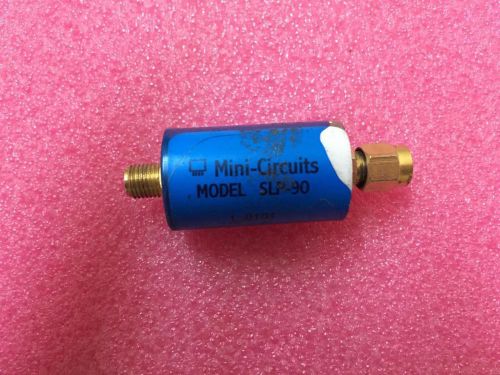 Mini-circuits slp-90 dc to 81 mhz, 50ohm, .5w max, sma, coaxial low pass filter for sale