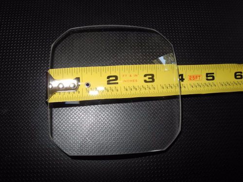 Used 3M 394 Overhead Projector Replacement Lens.  3 1/2&#034; square