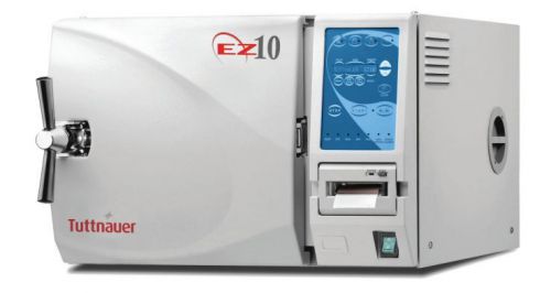 Tuttanauer EZ10 Autoclave Sterilizer 10&#034;x19&#034; 120V NEW/BOX Medical Dental Vet