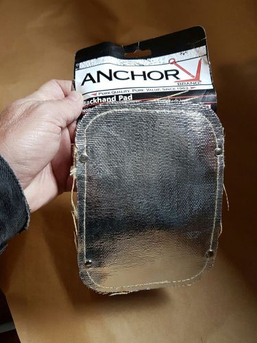 Anchor Brand backhand pad, non-asbestos aluminized weld-o-glass -ABCH2