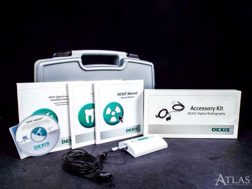 2008 Dexis 601P Dental Digital X-Ray Sensor w/ Docking Station &amp; Software CD-ROM