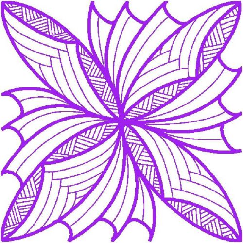 30 Custom Purple Tropical Art Personalized Address Labels