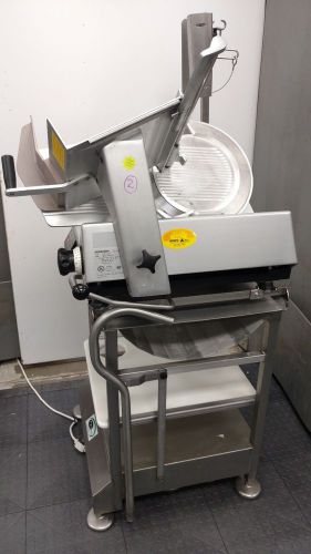 Bizerba SE 12 D Automatic Meat Cheese Deli Slicer With Face To Face Fresh Stand