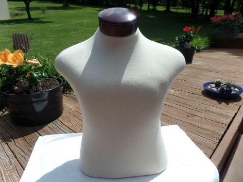 MALE BODY FORM MODEL MANNEQUIN SEWING CLOTHING DISPLAY FORM DISPLAY