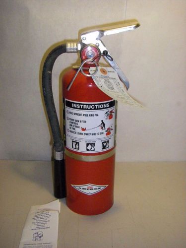 Amerex B500, 5lb ABC Dry Chemical Class A B C Fire Extinguisher ~B